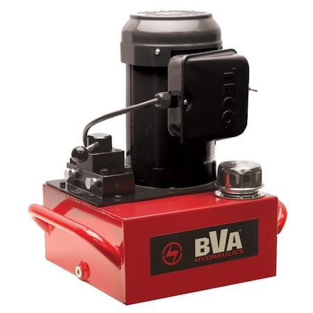 Bva Hydraulics EPump, 1 Hp, 2 Gallon, 3W3P Manual, PE40M3N02D PE40M3N02D